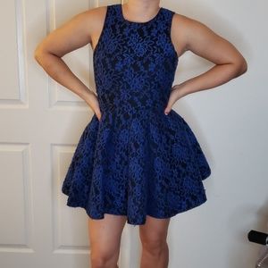 Gorgeous navy blue dress, size small